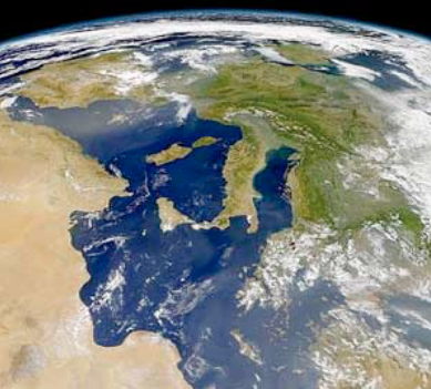 Europe seen from above, global education magazine