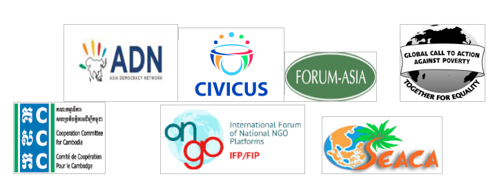 ADN, CIVICUS, Forum Asia, GCAP, CCC, IFP, SEACA, global education magazine